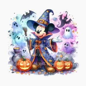 PNG Halloween Mouse Design