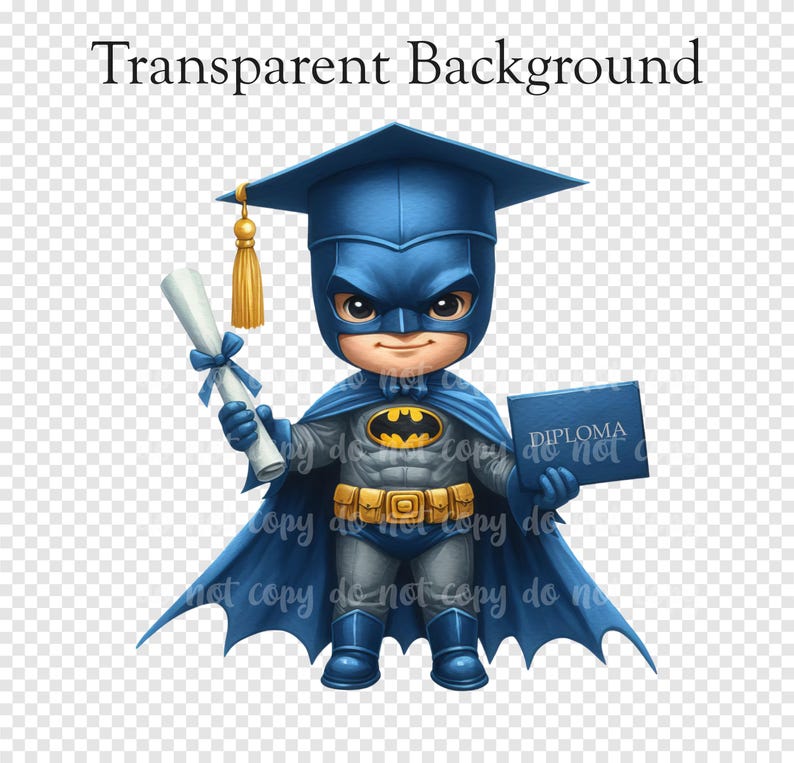 PNG Super Hero Graduation Design - Etsy