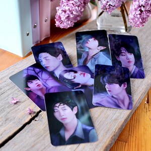 BTS Elftan Photocards | Elf Prince Fanart | Individual Members or Complete Set