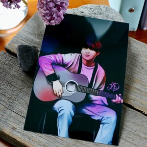 BTS Yoongi | Impression de fanart de guitare Suga