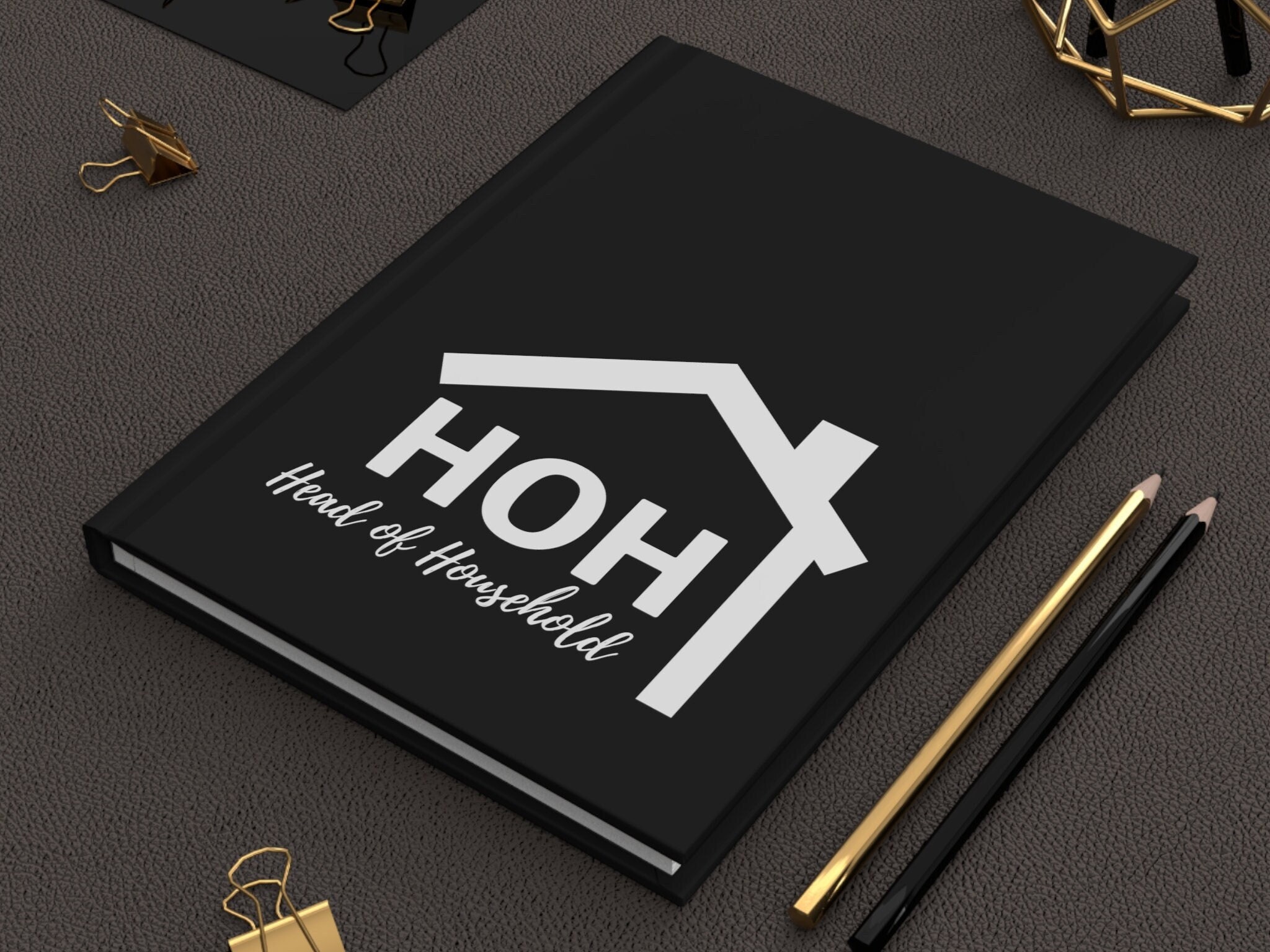 Big Brother TV Show Journal, Head of Household Notebook, Big Brother HOH Journal, Power of Veto, Big Brother Show, Big Brother Super Fan