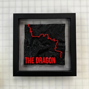 Topographie de la queue du dragon