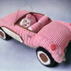 barbie car amigurumi pattern