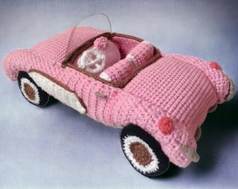 barbie car amigurumi pattern