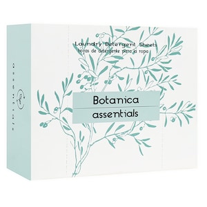 Laundry Detergent Sheets ASSENTIALS Botanica Scented 120 Loads/60 Sheets Eco-Friendly Biodegradable Plastic Free Fresh