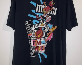 T-shirt Miami Heat Noir