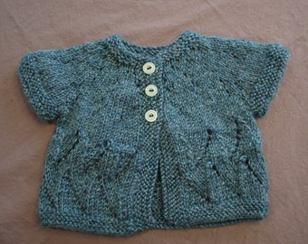 Newborn's knit sweater