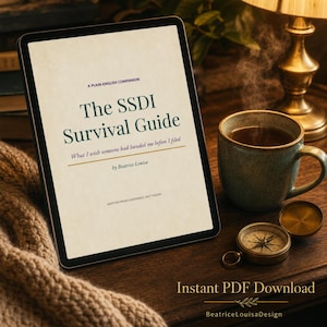 Överlevnadsguide för SSDI (PDF), hjälp med ansökan om socialförsäkringsarbetslöshet, checklista för inlämning, guide till överklagande av avslag