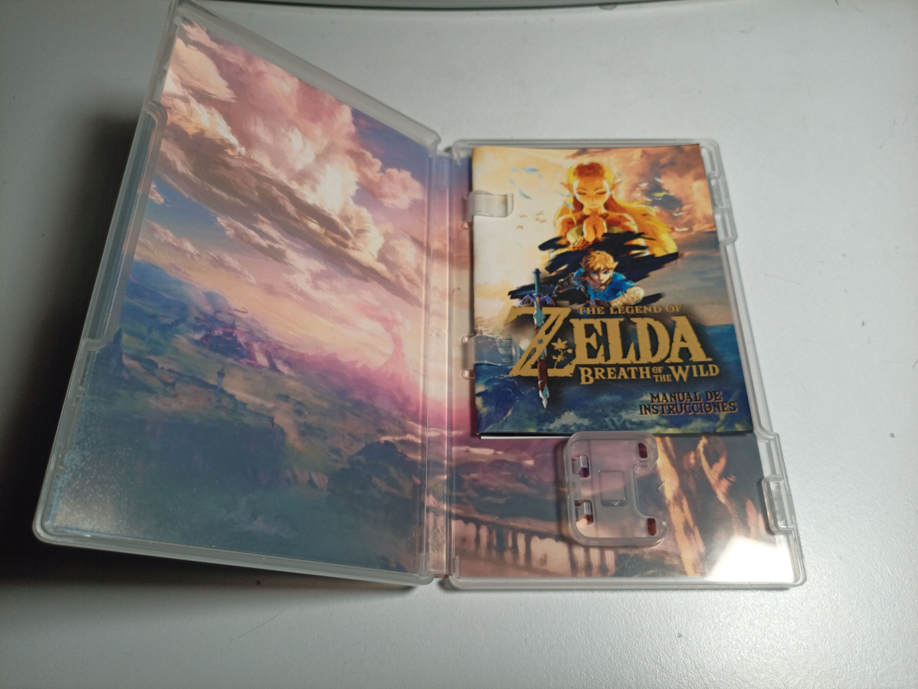 Zelda Breath of the Wild Manual Etsy