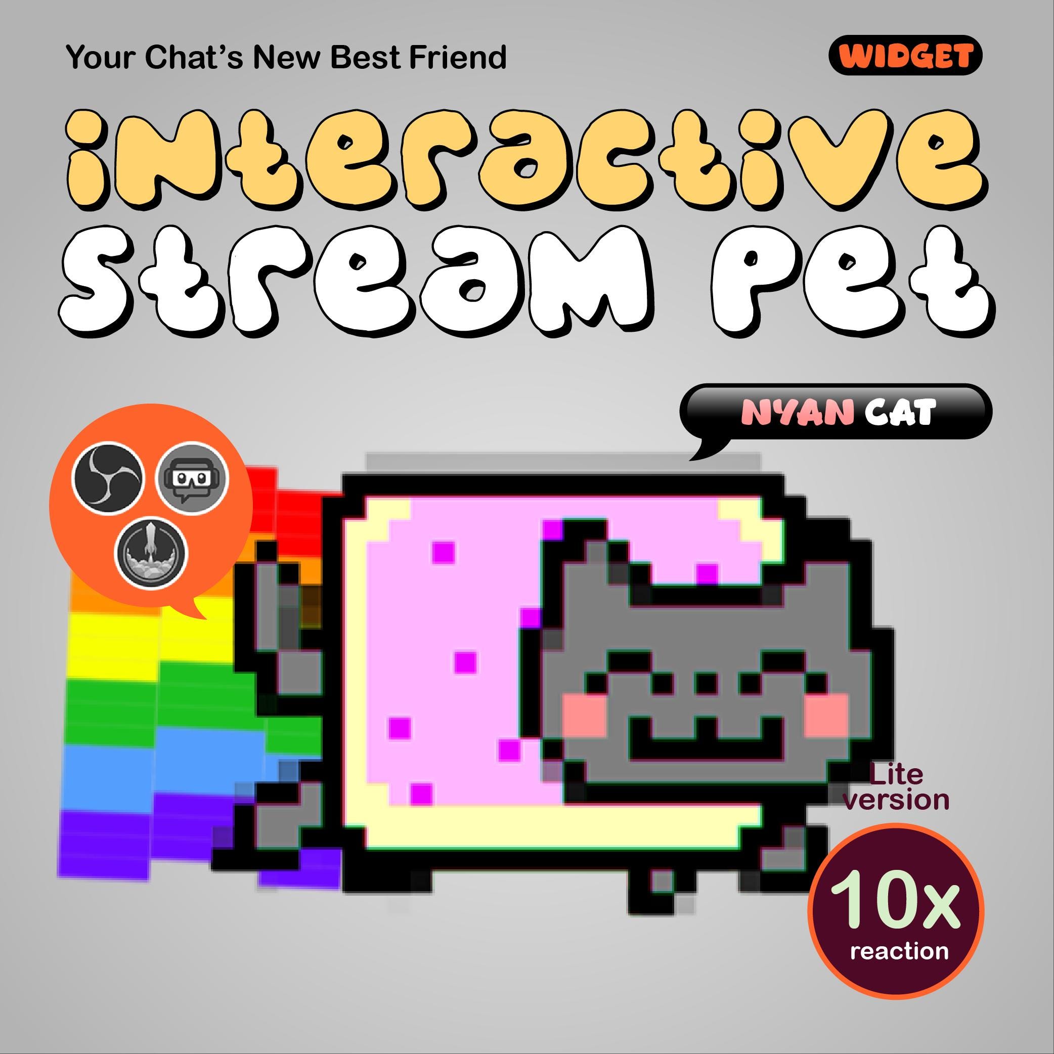 Nyan cat decor - Etsy 日本