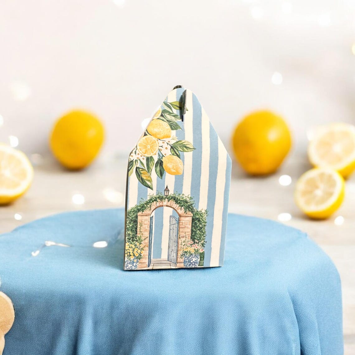 Personalized Capri Lemon Favor Box: Italian Coastal Wedding - Etsy