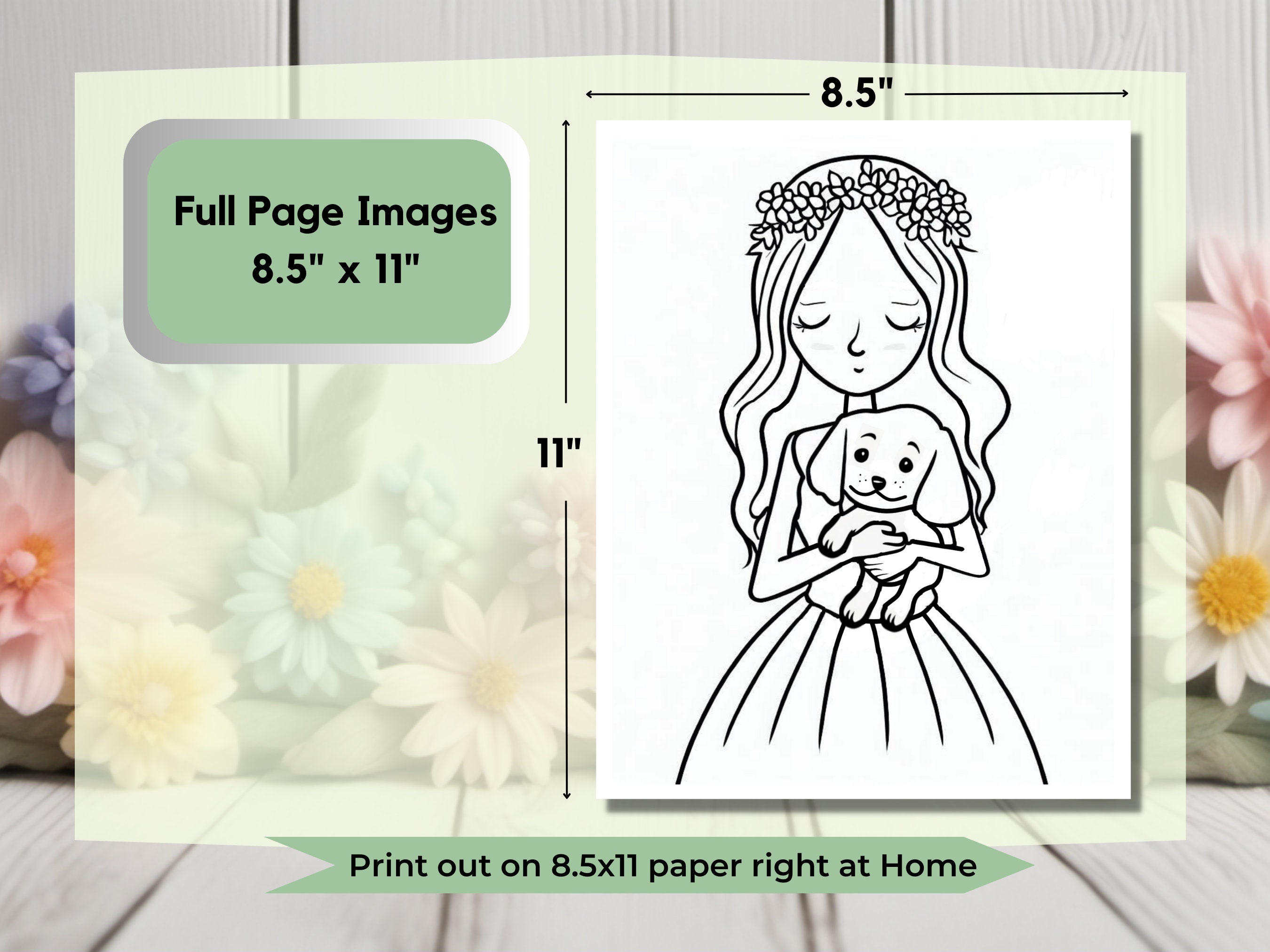 Bridal Shower Coloring Book, Bridal Shower Coloring Page, Kid Shower