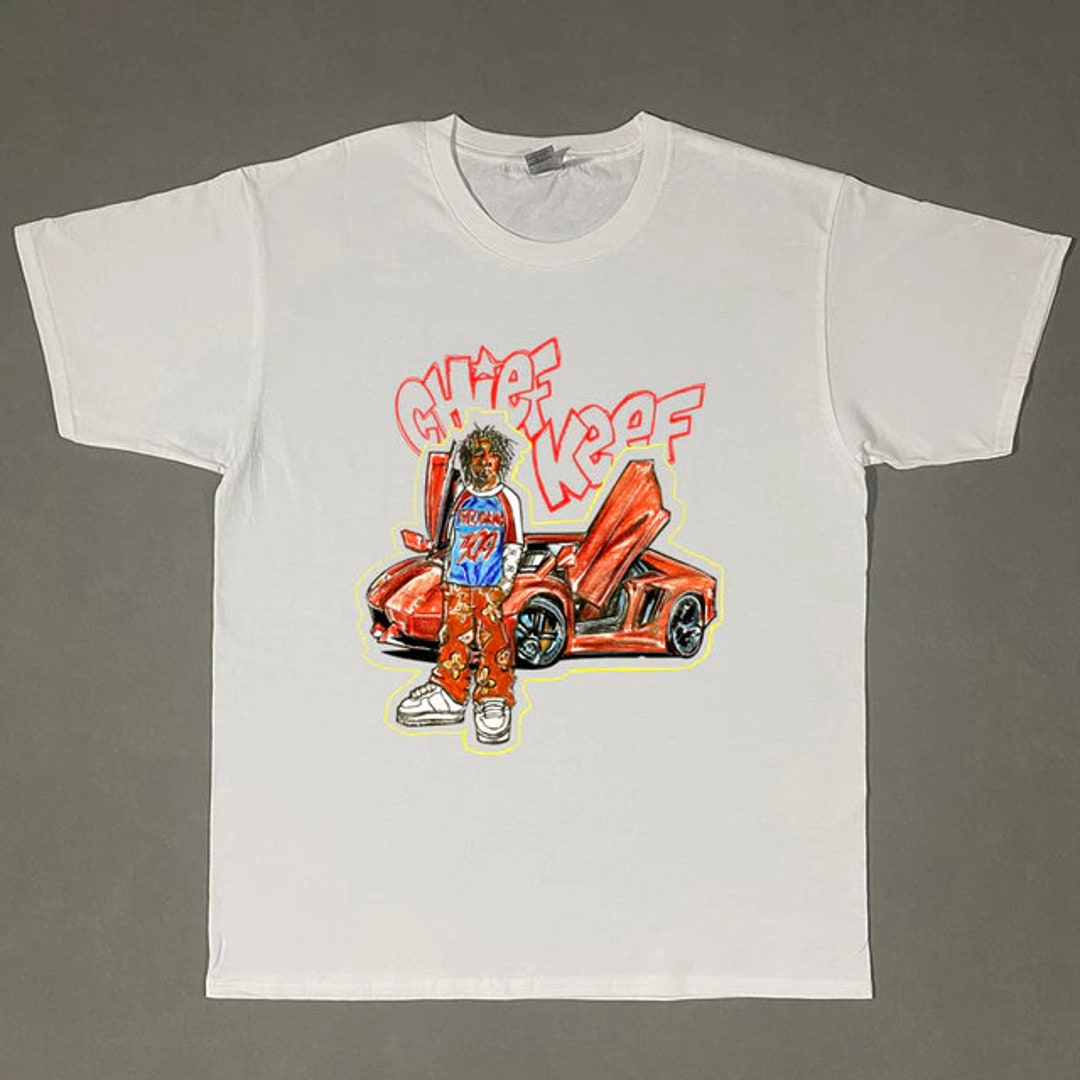 Chief Keef Vintage Rap Graphic T Shirt - Etsy