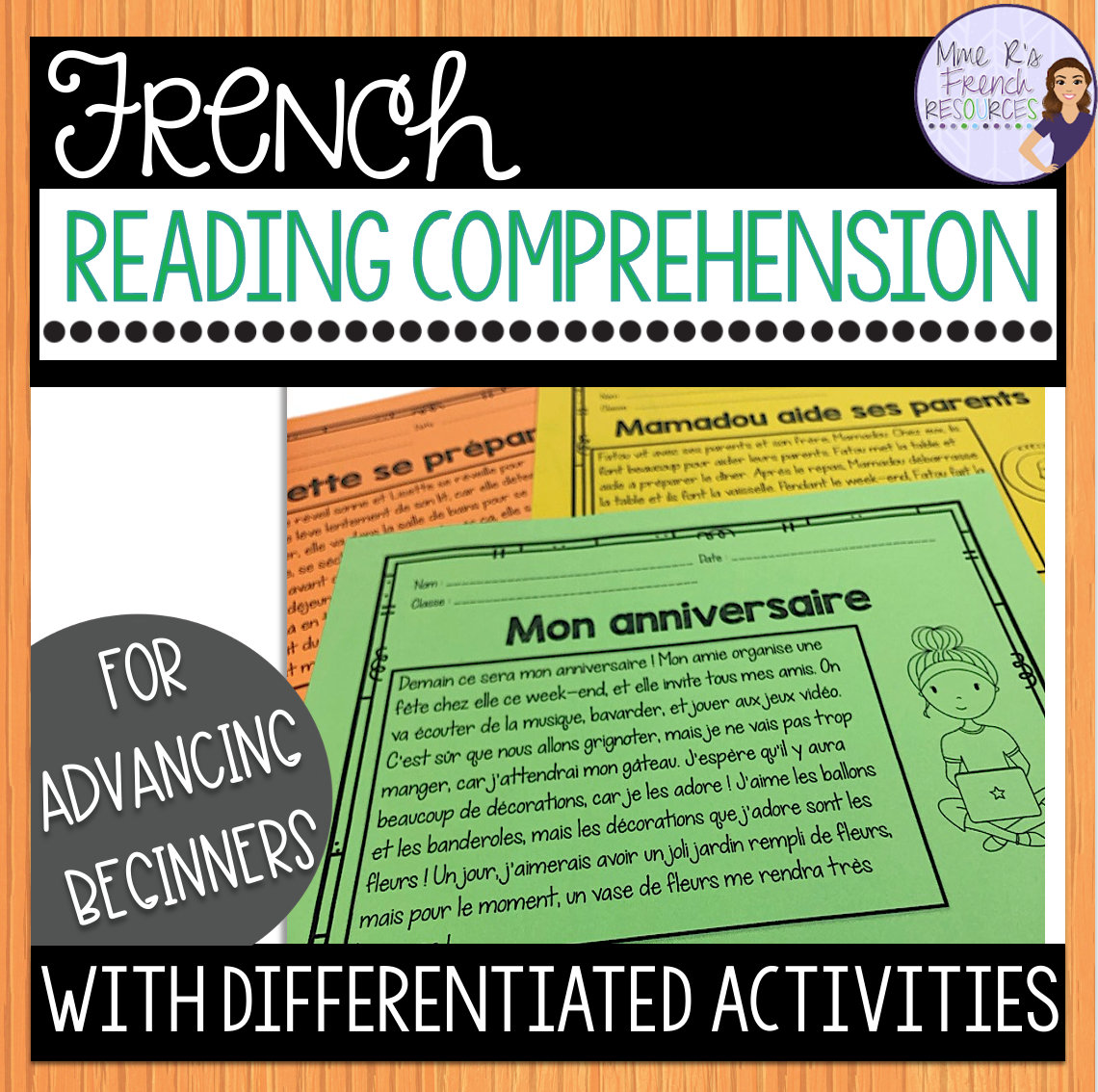 Fun and easy ideas for teaching French adjectives - Mme R's French Resources