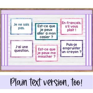 French posters for beginners