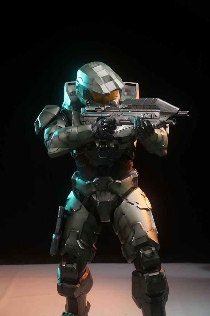 STL file Halo 5 Master Chief full Armor for Cosplay 😇・3D printable model  to download・Cults