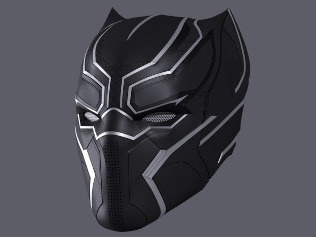 Black Panther Helmet Captain America Civil War Stl Download - Etsy