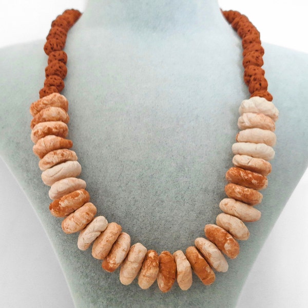 Big Chunky Necklace Etsy