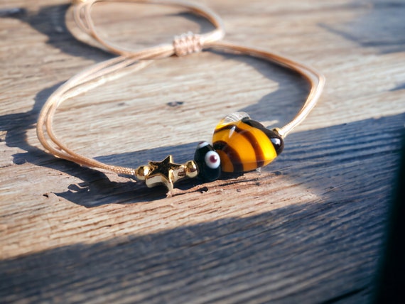 Queen Bumble Bee Bracelet | Rani & Co. | Wolf & Badger