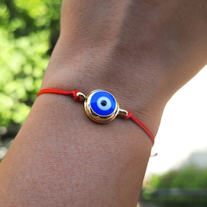 Red Cord Evil Eye Bracelet