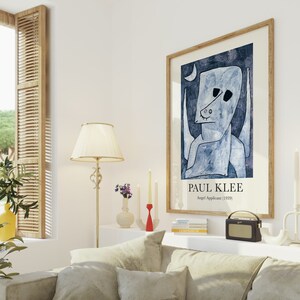 Paul Klee Poster, Paul Klee Print, DigitaL download, Printable Poster, Paul Klee Wall Art, Klee Angel Applicant, Eclectic Gallery Art