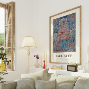 Paul Klee Poster, Printable Poster, Paul Klee Wall Art, Printable Wall Art, Vintage Poster, Digital Download, Eclectic Gallery Art, Fine Art