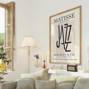 Matisse Jazz Poster, Matisse Print Download, Henri Matisse Printable Poster, Modern Wall Decor, Vintage Wall Poster, Digital Download