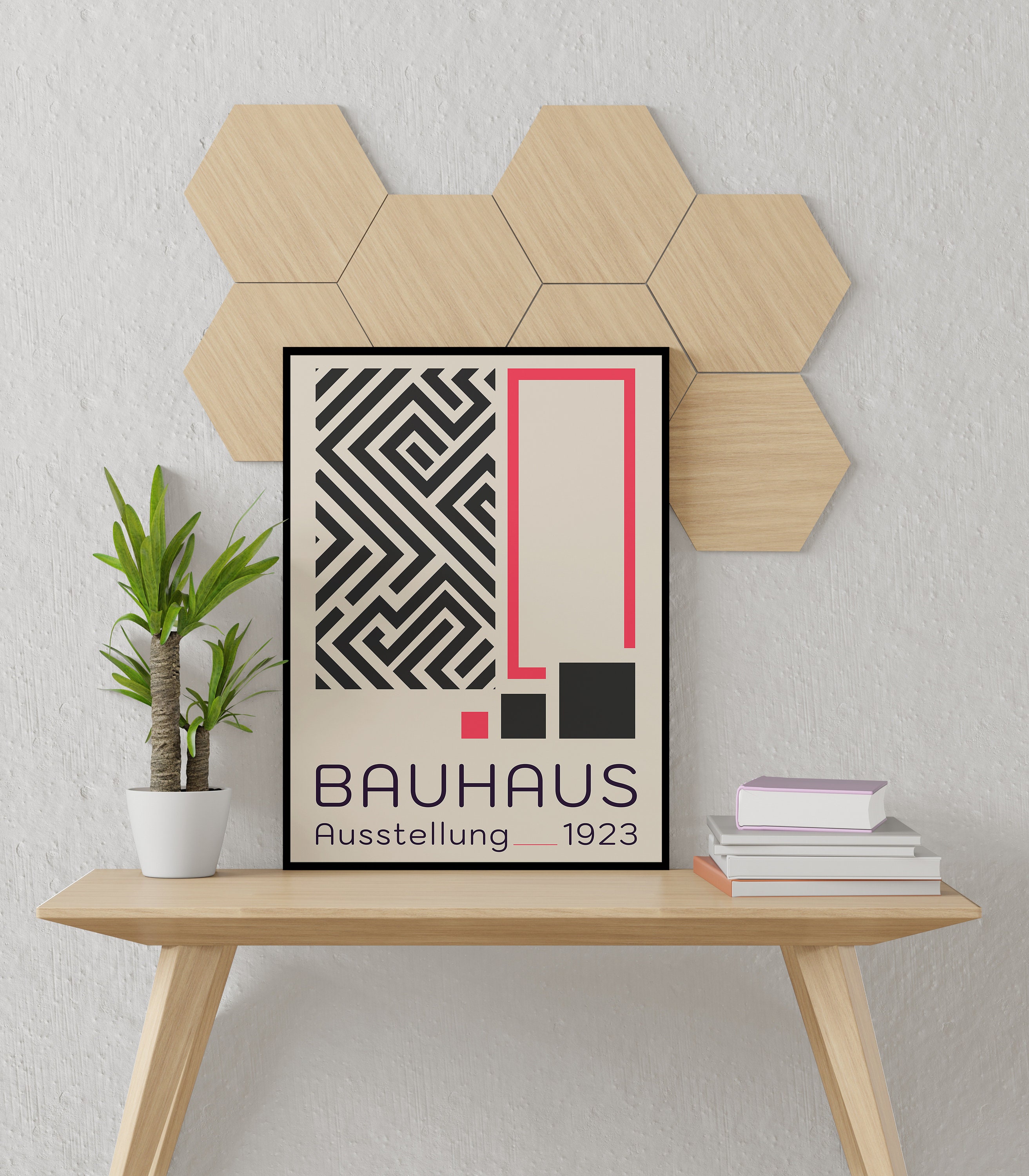Cartel Bauhaus cartel imprimible del museo de arte Bauhaus - Etsy México