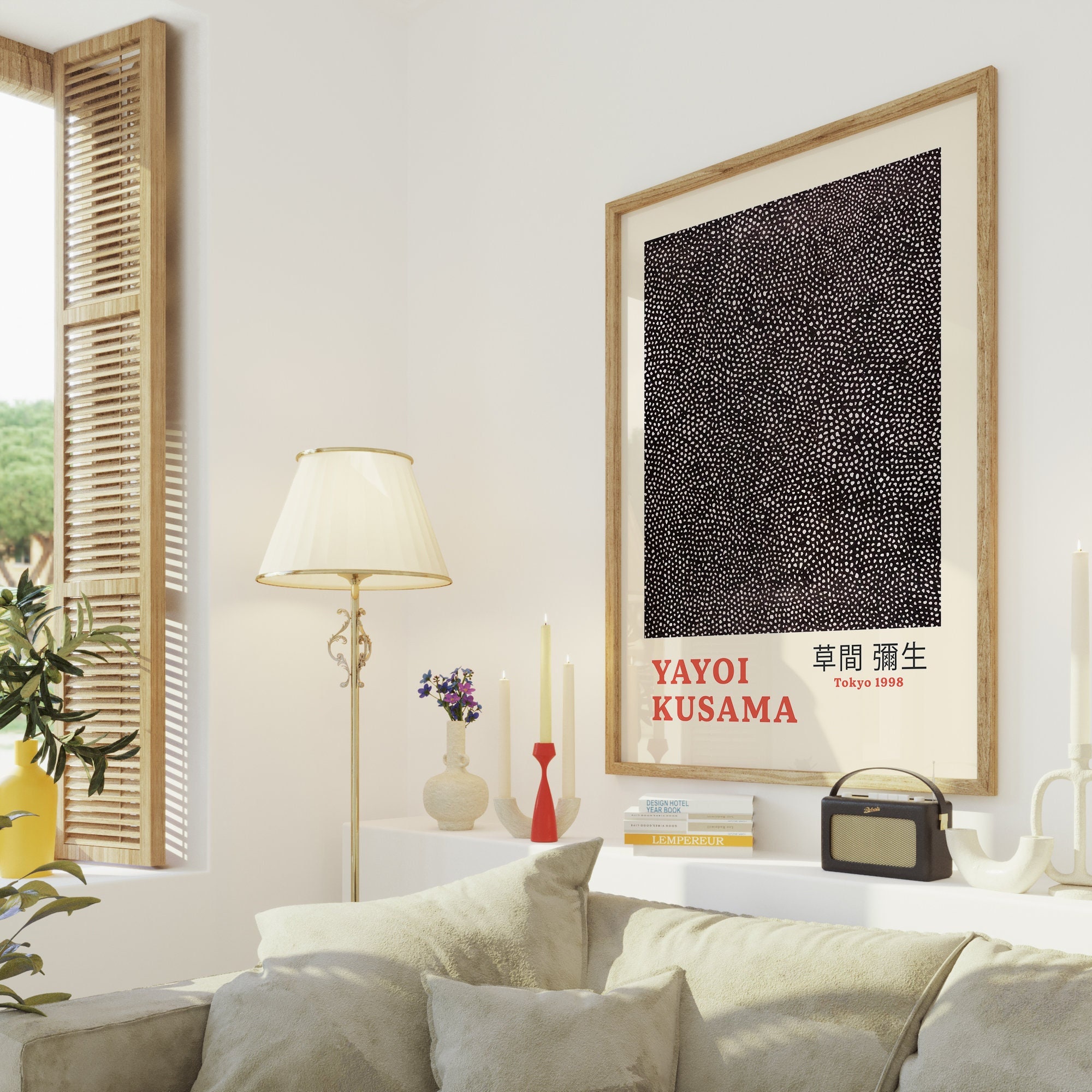 Yayoi Kusama Infinity Nets - Etsy