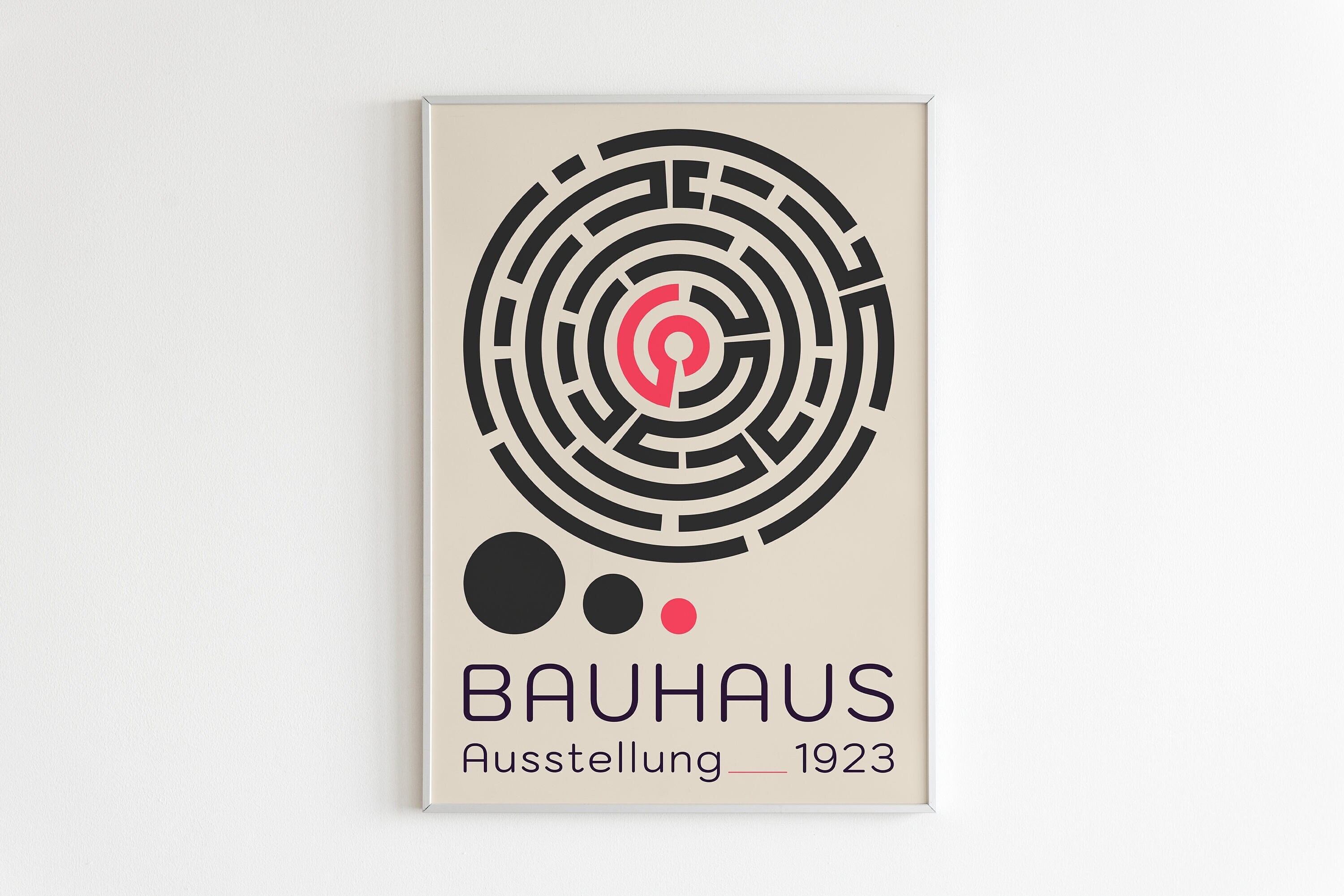Printable Bauhaus Poster, Bauhaus Art Museum Poster, Geometric Wall Art ...