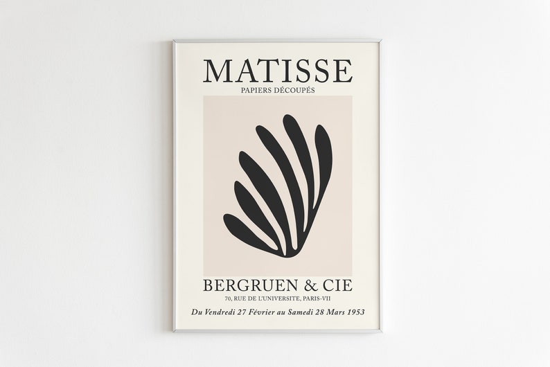 Henri Matisse Printable Poster Matisse Wall Art Matisse Botanical Henri Matisse Printable Poster Matisse Wall Art Matisse Botanical