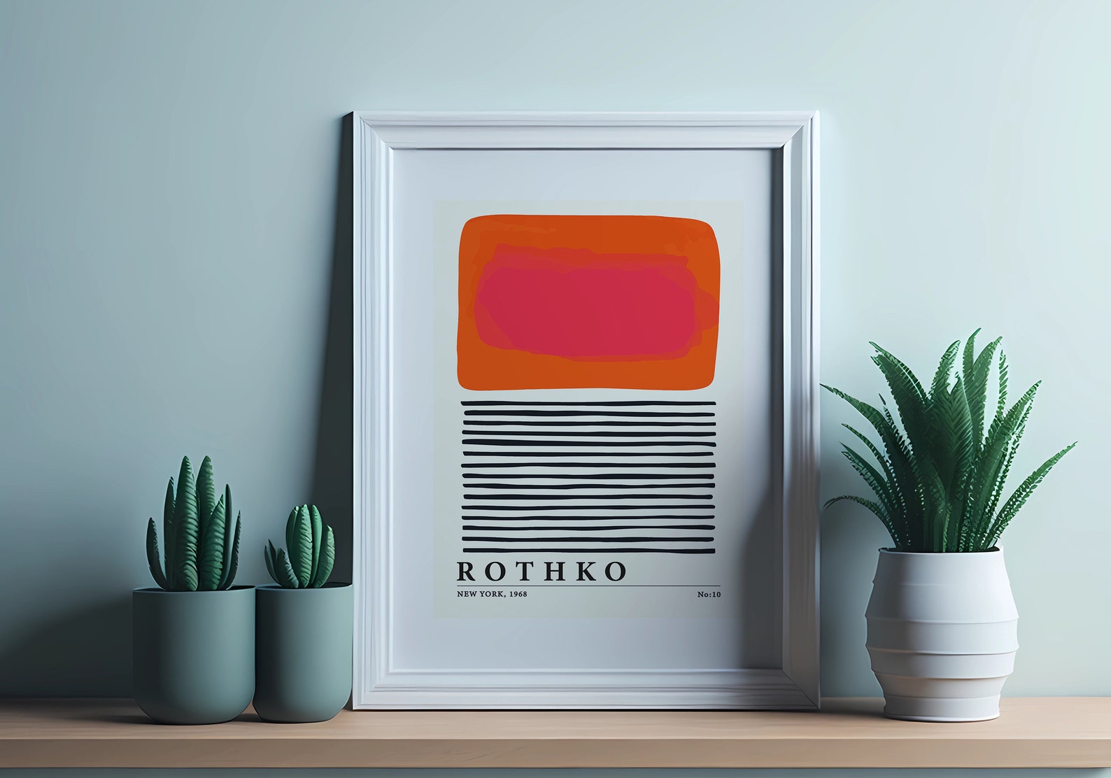 Mark Rothko Printable Poster, Mark Rothko Painting, Rothko Vintage Art ...
