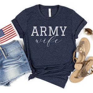 Army Wife Shirt, Army T-shirt, Military Spouse Shirt, Wife Shirt, Military, Army Apparel