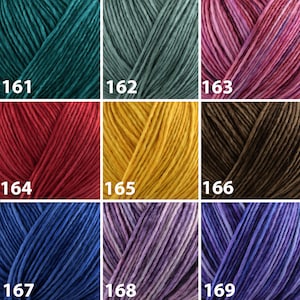 Gazzal Aura Yarn: Hand-Painted Australian Merino Wool, 100g DK Light Worsted bild 2