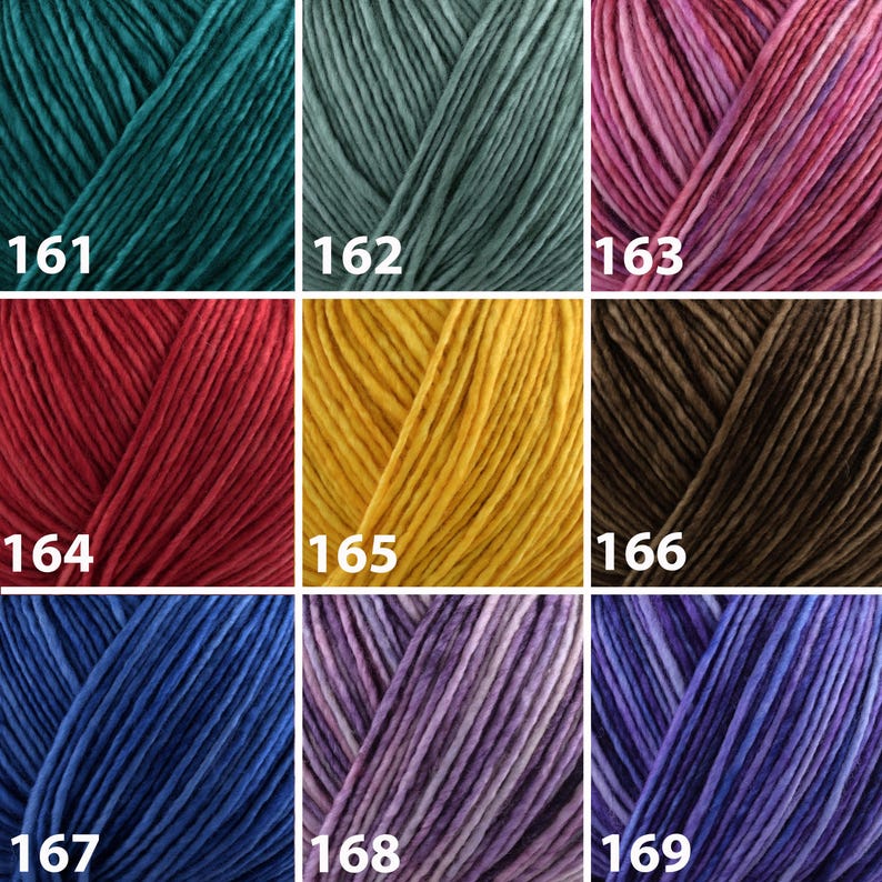 Gazzal Aura Yarn: Hand-Painted Australian Merino Wool, 100g DK Light Worsted bild 2