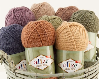 Filato Alize Alpaca Royal: misto lana DK per maglia e uncinetto