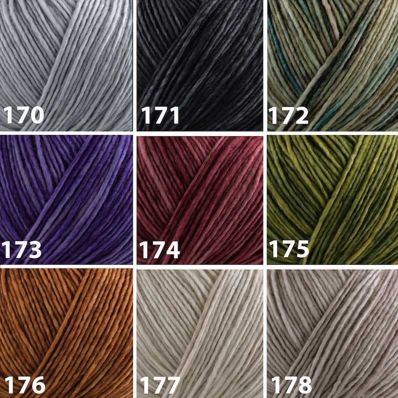 Gazzal Aura Yarn: Hand-Painted Australian Merino Wool, 100g DK Light Worsted bild 3