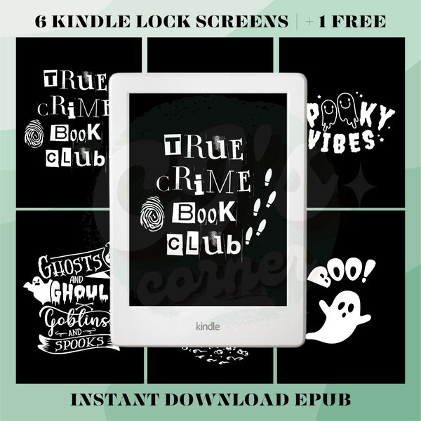 Kindle Lock Screen Horror Etsy