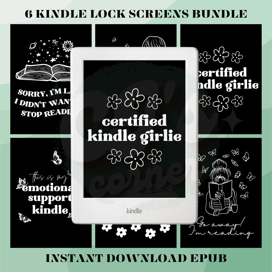 6 Kindle Lock Screen Basic & Paperwhite Screensaver Etsy UK