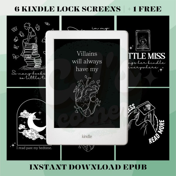 Screen Saver Kindle Etsy