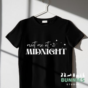 ts nos vemos a medianoche disponible en blanco y negro svg png cricut sublimación calcomanía totebag camisa taza taylormidnights