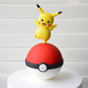 Ballons Pokémon en Grappe - Pikachu - Salamèche 