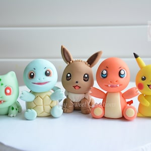 Moule silicone pokemon pikachu pour fimo wepam -  France