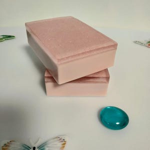 Strawberry Scented Natural, Handmade Soap