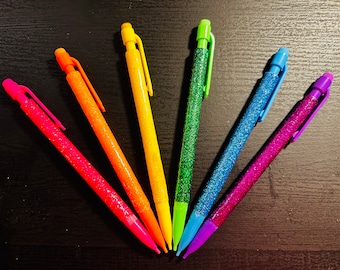 Lápices de purpurina