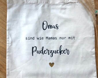 Katoenen tas | Boodschappentas | Oma