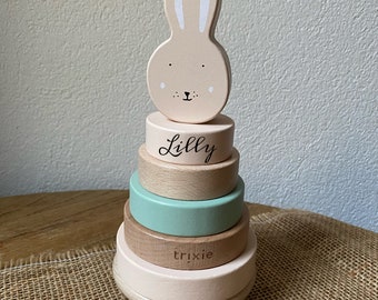 Stapelen van torenhout | Baby | Aanpasbare