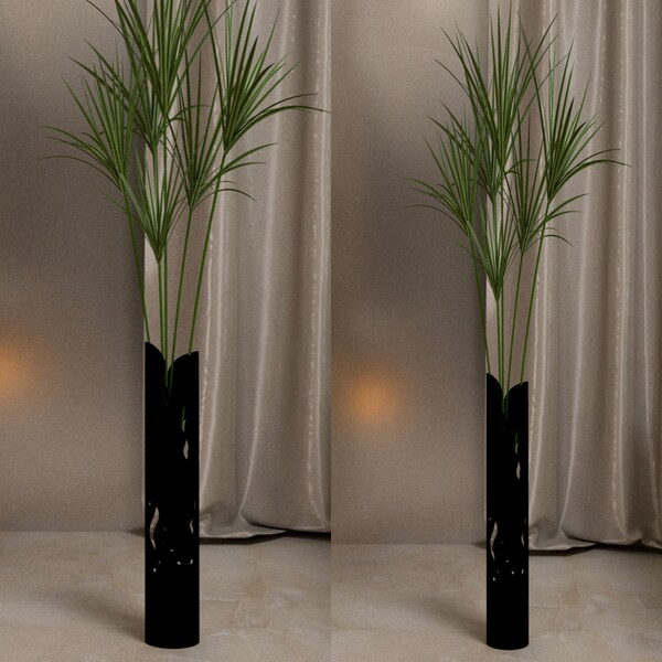 Tall Floor Vase Etsy