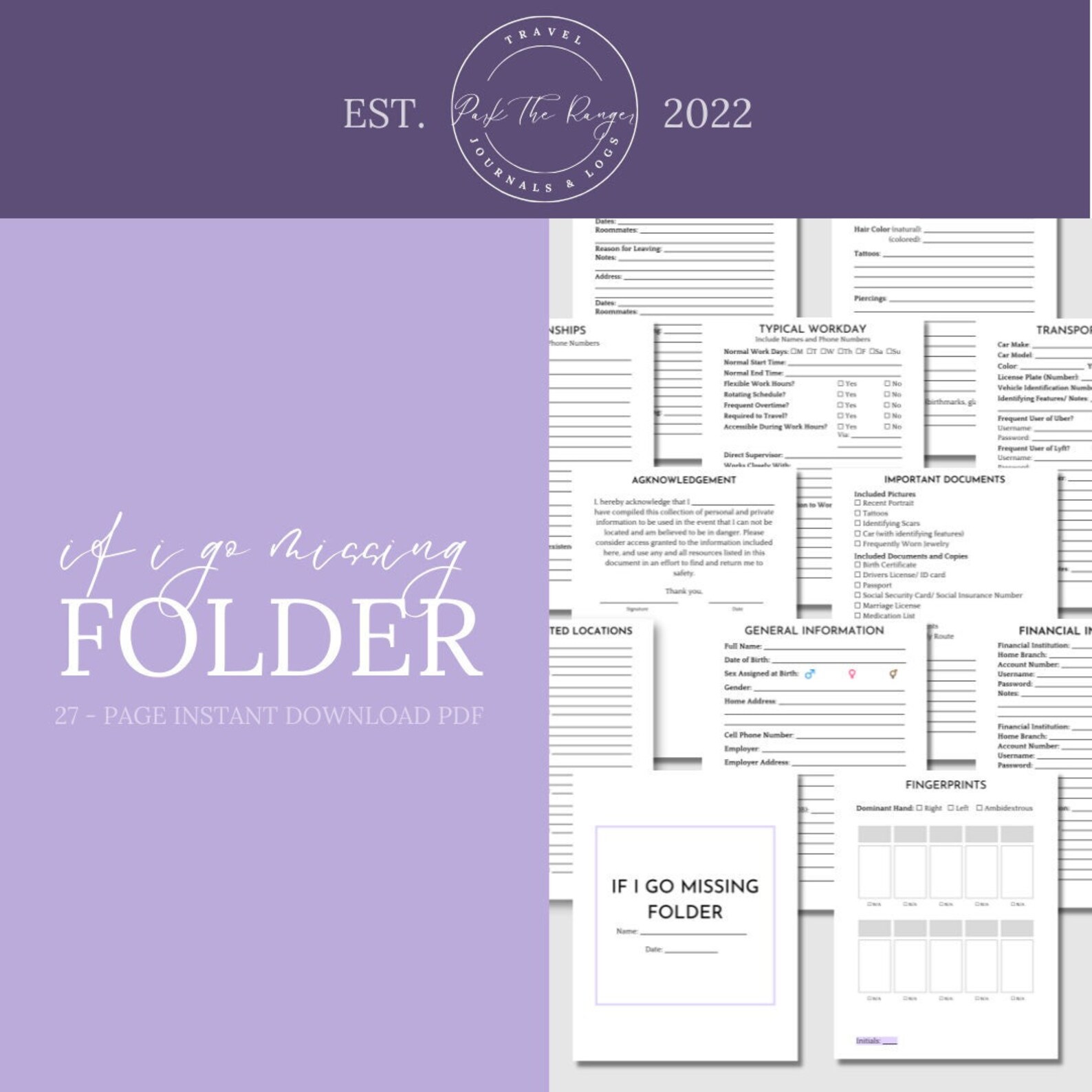 "In Case I Go Missing" Folder: Genius Or Overkill? - 3mqc6t8