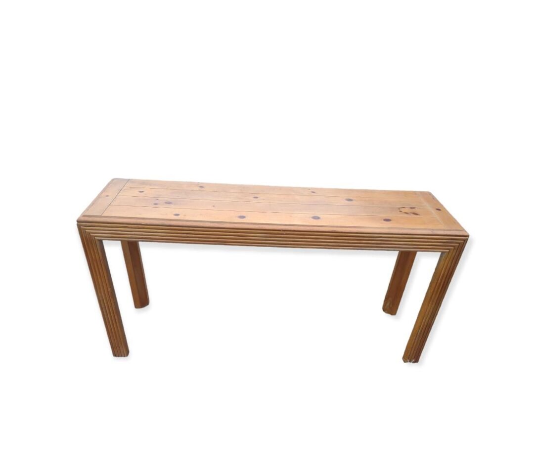 Rustic Console 54 Inch Wide HENREDON Rustic Americana 54